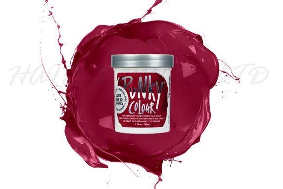 Punky Colour Semi Permanent Hair Colour 100ml - Red Wine
