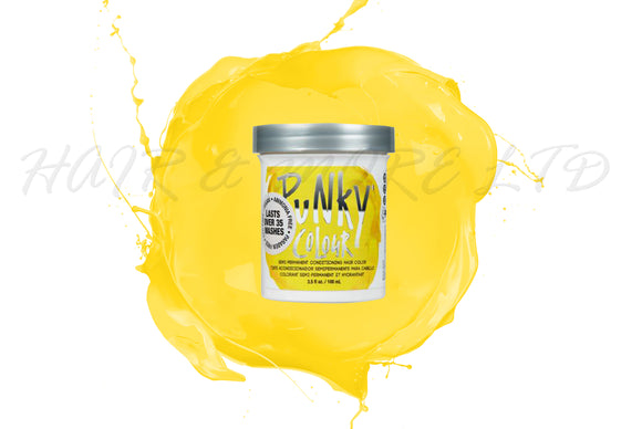 Punky Colour Semi Permanent Hair Colour 100ml - Bright Yellow