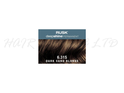 Rusk Deepshine Permanent Conditioning Cream Colour 100ml