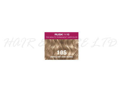 RUSK in 10, Ten Minute Permanent Cream Colour 100ml