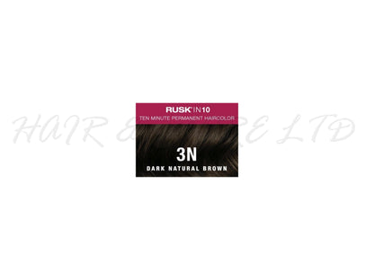 RUSK in 10, Ten Minute Permanent Cream Colour 100ml