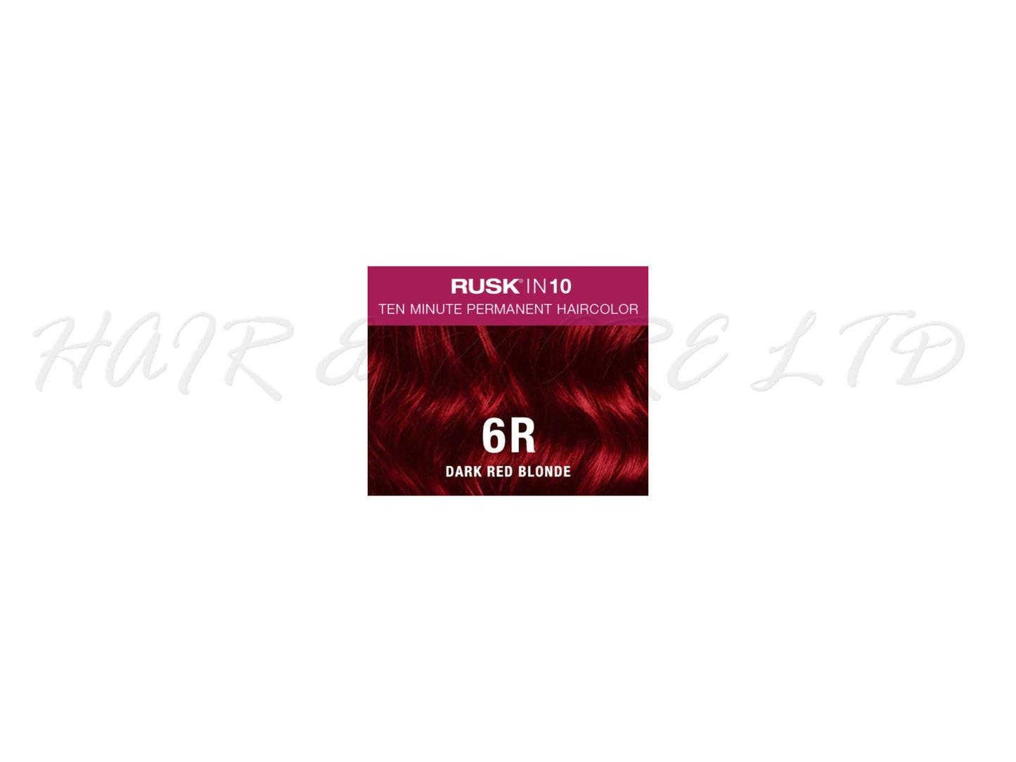 RUSK in 10, Ten Minute Permanent Cream Colour 100ml