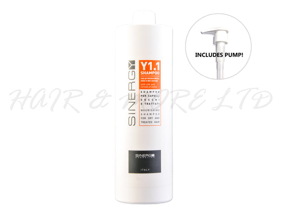 Sinergy Y1.1 Shampoo For Dry & Treated  Hair 1000ml