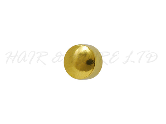 Studex Gold Plated Stainless Steel Mini Ball Stud Style Earrings 2mm - 1 Pair, Studex Brand Earrings, Medical Grade Stainless Steel Earrings Coated In 24 Karat Gold, Pre-Sterilized + Allergy Free Earrings, NZ Beauty Supplies, NZ Salon Supplies, Great Salon & Pharmacy Retail Item