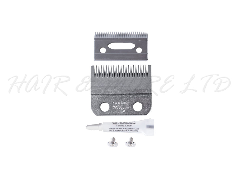 Wahl Replacement Blade Set To Suit Legend Clipper, Wahl Wedge Blade, Official NZ Wahl Stockist, Wahl Pro AU/NZ, Wahl Clippers, Wahl Trimmers, Wahl Shaver, Wahl Grooming, Wahl Spare Parts, Wahl Accessories, Mens Grooming, Barber Suppliers, Silver bullet