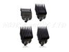 Wahl Bag Of Clipper Comb Attachments #1 #2 #3 #4, Official NZ Wahl Stockist, Wahl Pro AU/NZ, Wahl Clippers, Wahl Trimmers, Wahl Shavers, Wahl Grooming, Wahl Spare Parts, Wahl Accesories, Barber Suppliers, Silver Bullet