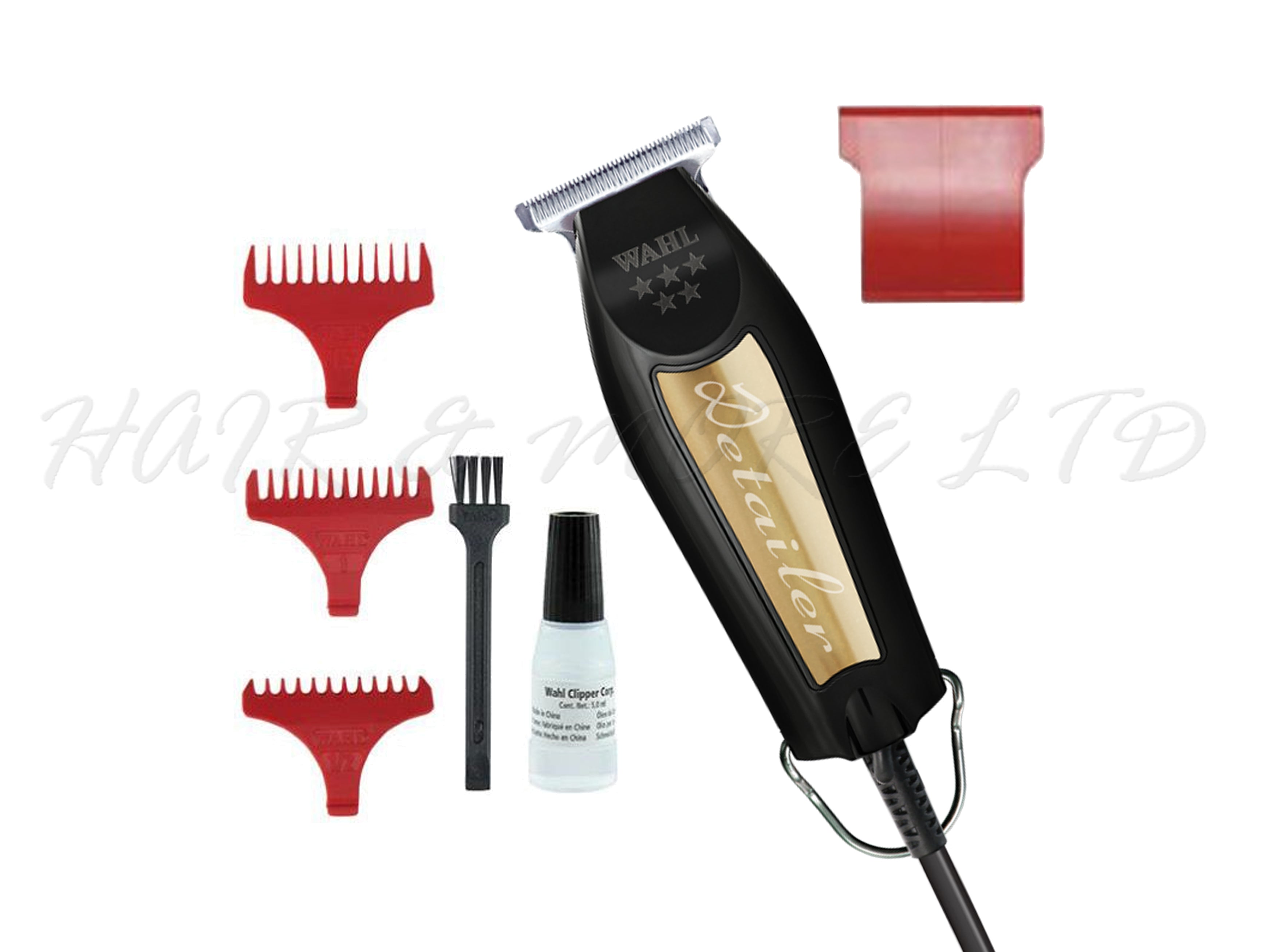WAHL Professional 5 Star Series, Detailer T-Wide Trimmer - Black