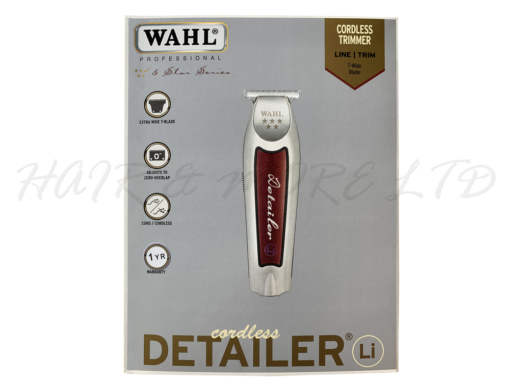 WAHL Professional 5 Star Series, Cordless Detailer Li T-Wide Trimmer