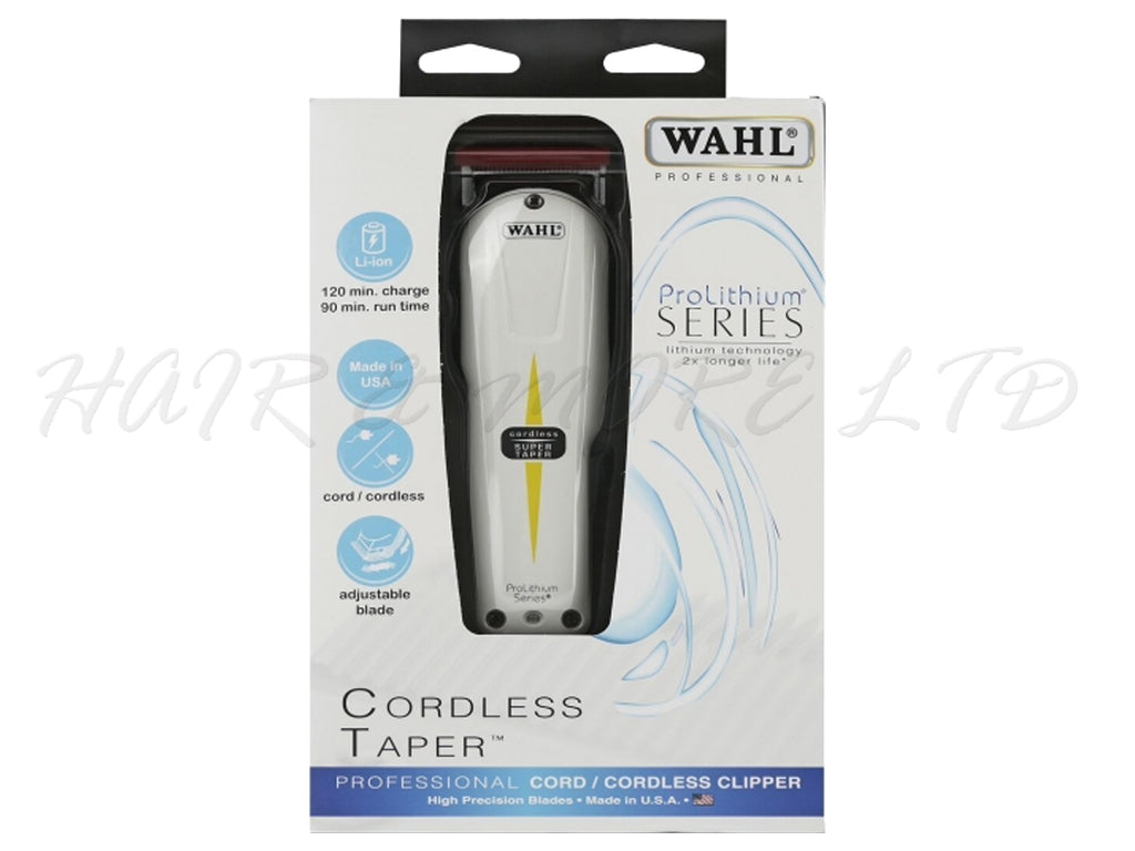 WAHL Professional Cord/Cordless Super Taper Clipper