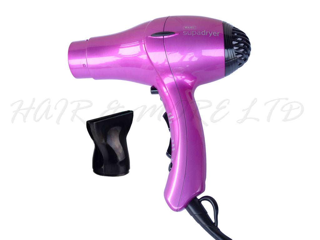 WAHL Superdryer Ionic Hair Dryer 1800w Purple – Hair and More