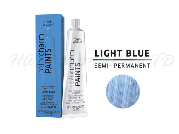 Wella Color Charm Paints Semi-Permanent Hair Colour 57g - Light Blue