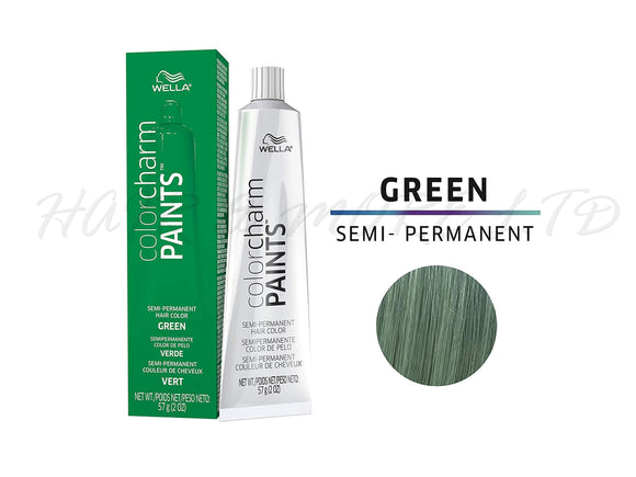 Wella Color Charm Paints Semi-Permanent Hair Colour 57g - Green