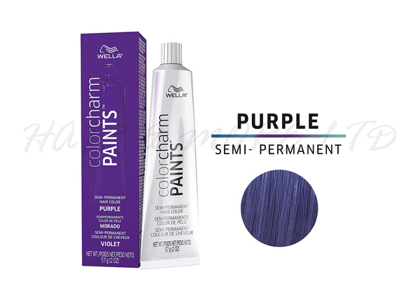 Wella Color Charm Paints Semi-Permanent Hair Color 57g - Purple