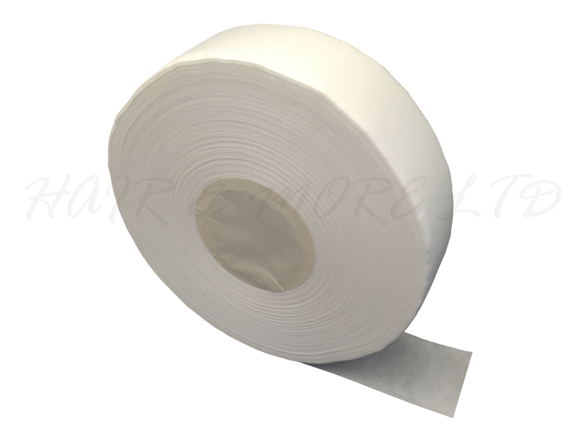 Wax Strip Roll 7cm Wide x 100m Long, Wax Strip Roll Cut To Desired Length For Use With Warm/Depilatory Wax, Leg - Arm - Chest - Back Waxing, Bare All Professional Wax, SmoothSkin Professional Wax, NZ Hair and Wax Suppliers