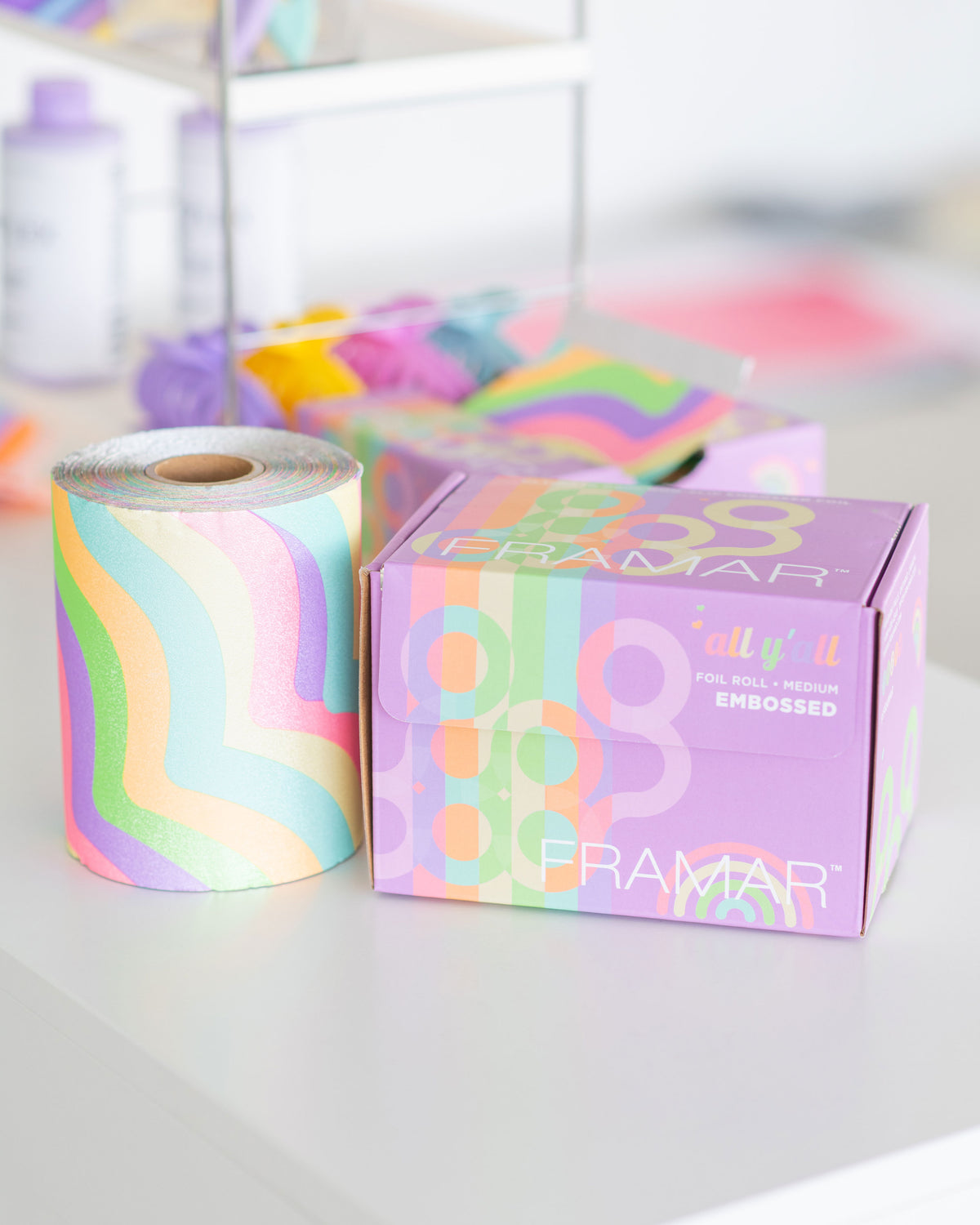 Framar All Y'All Embossed Roll Foil 97.5m (320ft) - LIMITED EDITION