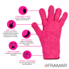 Framar Bleach Blender Gloves, 2 pack (Black & Pink)