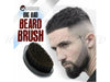 Blackbeard For Men Big Bad Beard Brush, Black Beard For Men Beard Brush, Contoured Beard Brush, Beard Grooming, Beard Brush With 100% Synthetic Bristles - Vegan, Large Beard Brush Comes In Velvet Storage Bag, Blackbeard For Men,  Mens Grooming Products, Just For Men, NZ Barber Supplies, NZ Salon Supplies