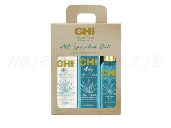 CHI Aloe Vera All Spiraled Out - 3pc Boxed Set
