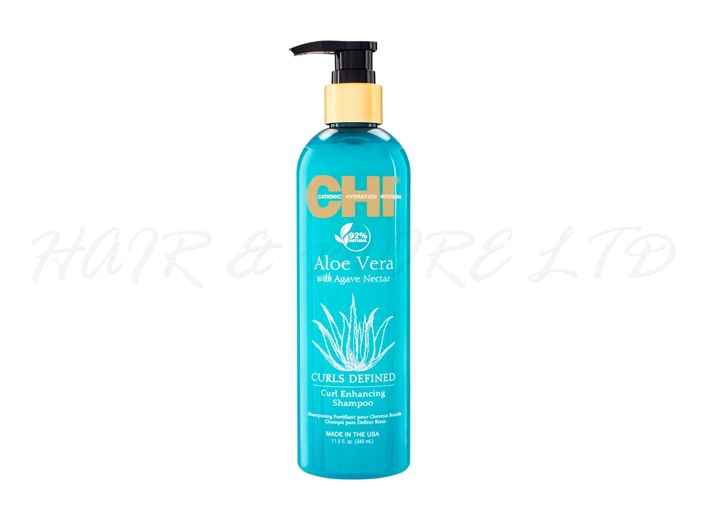 CHI Aloe Vera Curls Defined Enhancing Shampoo 340ml