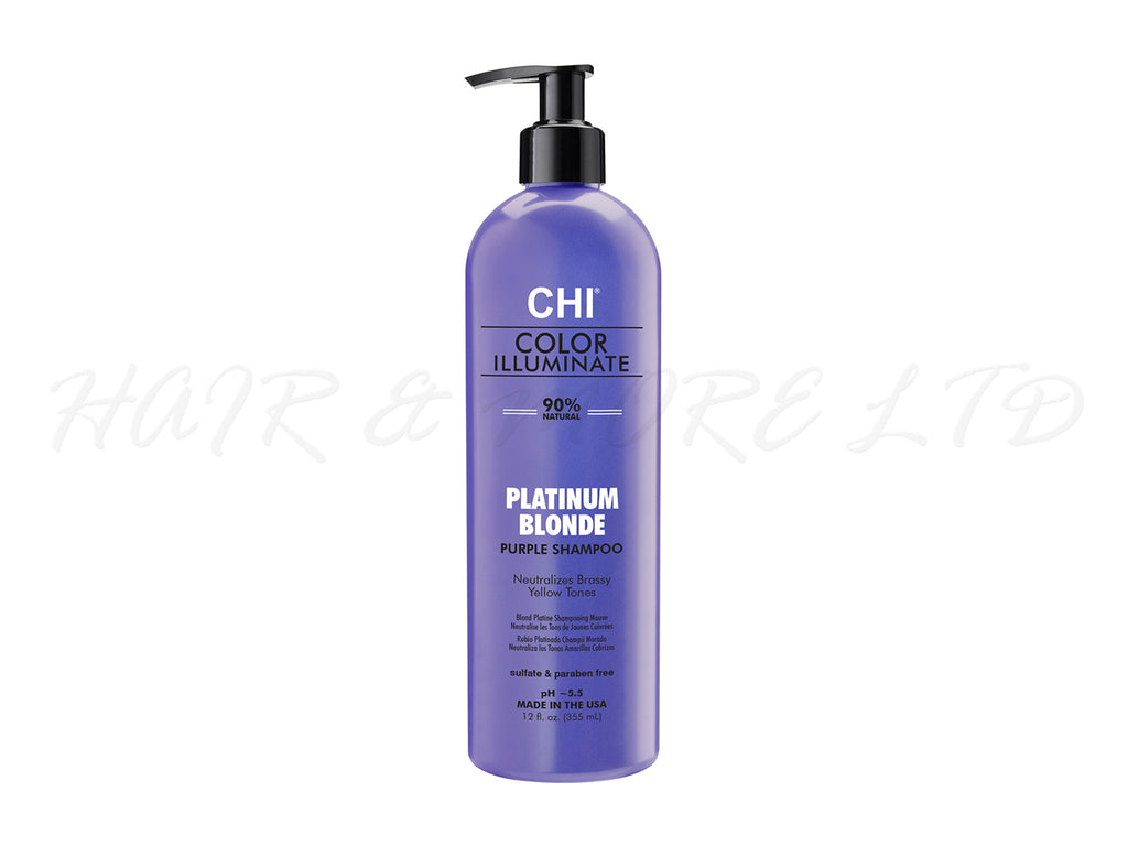 CHI Color Illuminate Purple Shampoo - Platinum Blonde 355ml