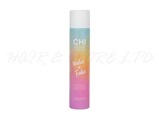 Chi Vibes Wake + Fake Dry Soothing Shampoo 150g, Chi Vibes Dry Shampoo With Soothing White Tea To Help Prevent Scalp Irritation Common With Dry Shampoo Use, Dry Hair Shampoo With No Powdery Residue, Chi Vibes Dry Shampoo To Leave Feeling Fresh And Smelling Fresh, Official Chi Stockist NZ, NZ Hair And Beauty Supplies, Professional Salon Supplies 