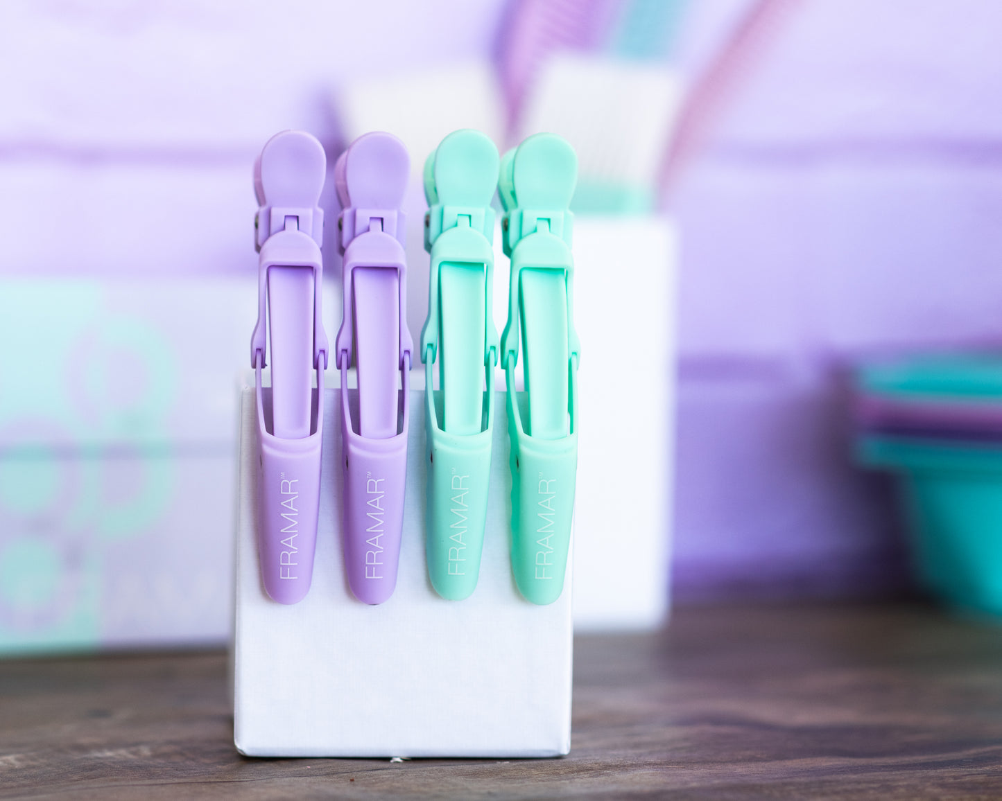 Framar Gator Grip Clips Pastel Me More (4pc) - LIMITED EDITION