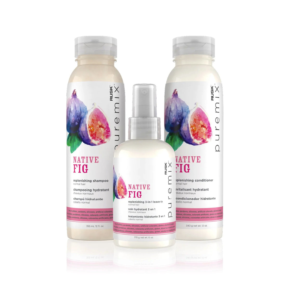 Rusk Puremix Native Fig Replenishing Conditioner 355ml