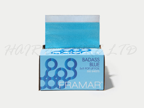 Framar Pop Up Foil BadAss Blue (500ct) 127 x 280mm (5x11)