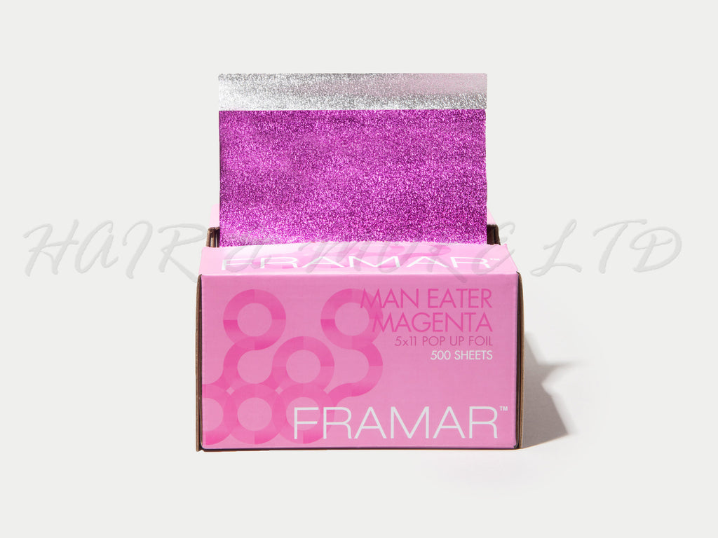Framar Pop Up Foil Man-Eater Magenta (500ct) 127 x 280mm (5x11)