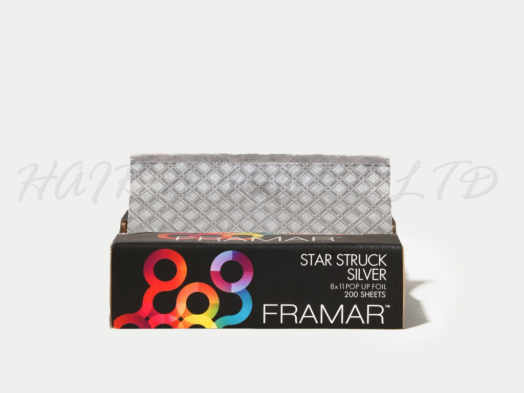 Framar Pop Ups Star Struck Silver Foil (200ct) 203 x 280mm (8x11")