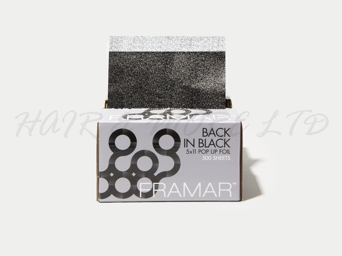 Framar Highlighting Pop Up Foils Black, Framar Stockist NZ, Framar Foils, Framar Black, Framar Limited Edition, Black Pop Up Foil