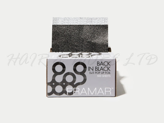 Framar Highlighting Pop Up Foils Black, Framar Stockist NZ, Framar Foils, Framar Black, Framar Limited Edition, Black Pop Up Foil