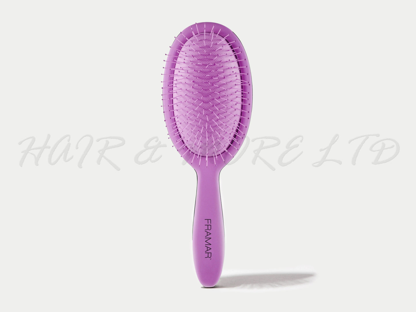 Framar Detangle Brush - Purple Reign, Wet And Dry Hair Brush, Great For Hair Extensions, Not For Use With Hair Dryer, Authorized Framar Stockist NZ