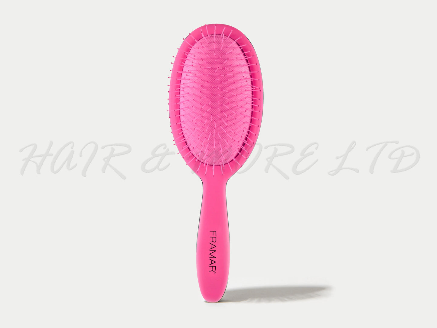 Framar Detangle Brush - Pinky Swear, Wet And Dry Hair Brush, Great For Hair Extensions, Not For Use With Hair Dryer, Authorized Framar Stockist NZ