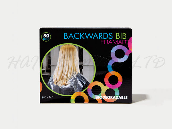 Framar Backward Bibs - 50 Biodegradable Bibs