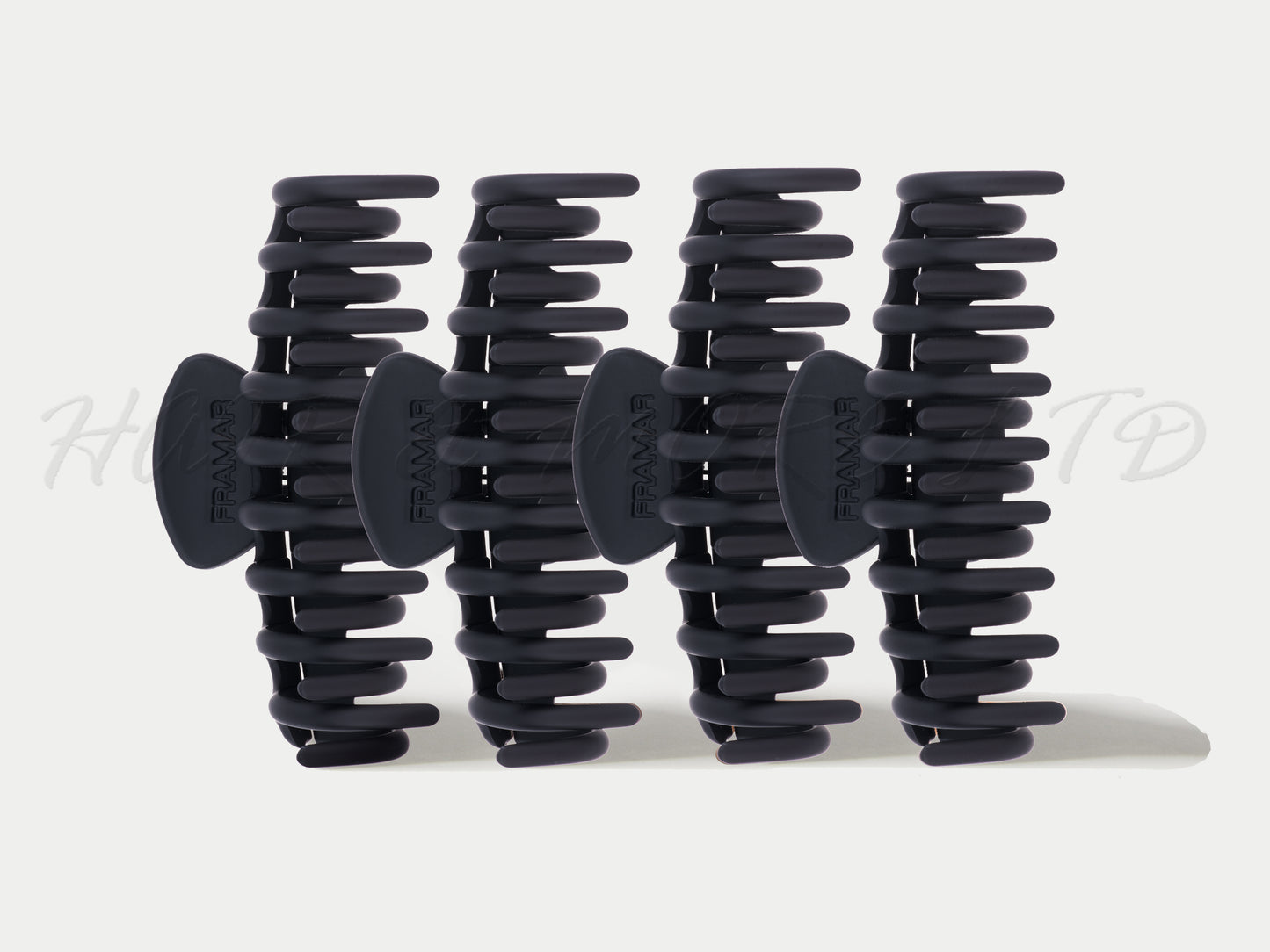 Framar Claw Clips, Black (4pk)