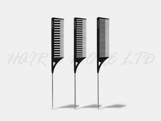 Framar Dream Weaver Highlighting Combs Set Of 3 Black - Teenie & Inbetweenie & Biggie (Fine Weave - Medium Weave), Highlighting Combs - Make Hair Highlighting Faster, Framar NZ Stockist, NZ Salon Supplies, NZ Salon Essentials