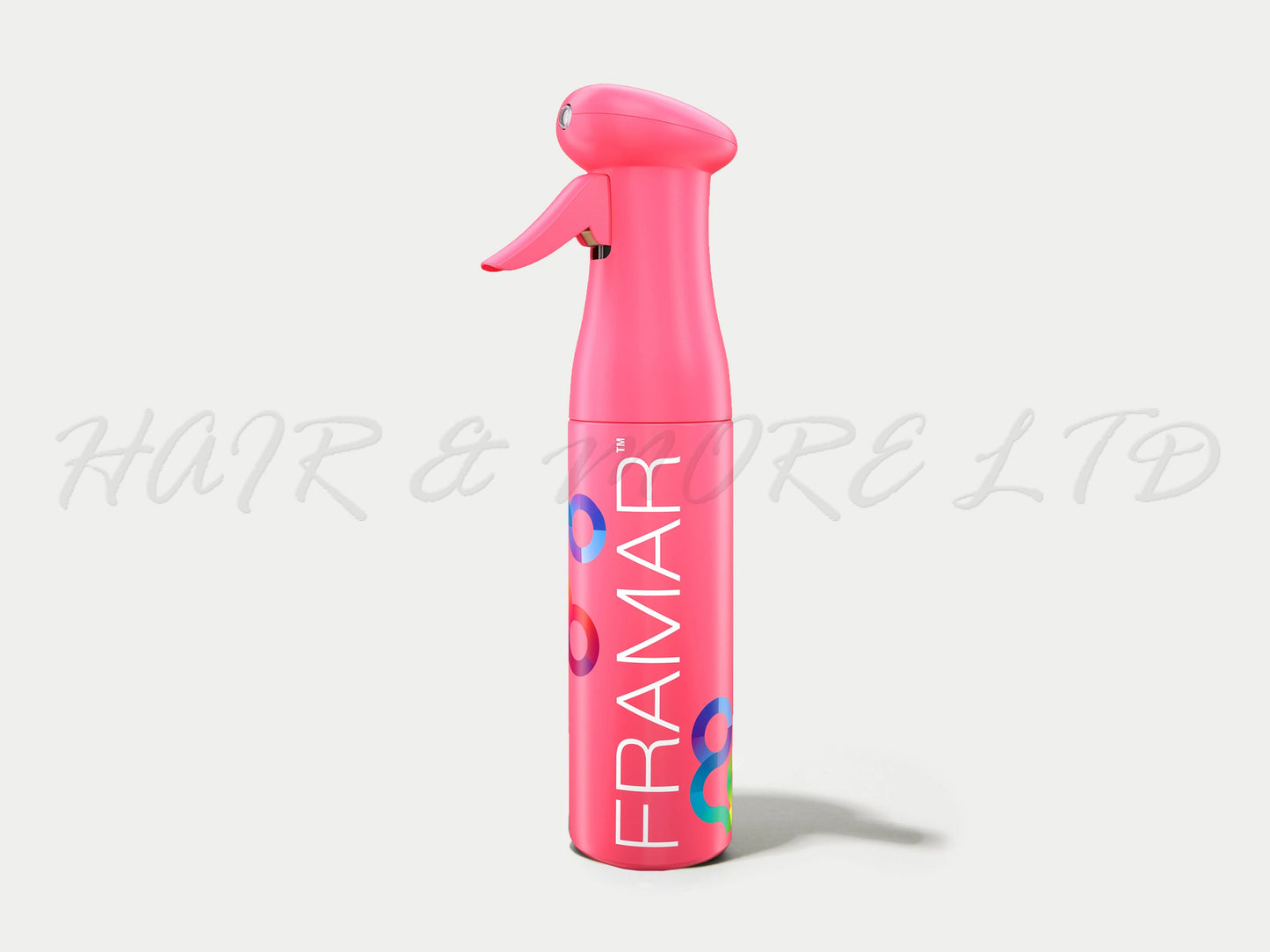 Framar Myst Assist Spray Bottle Pink, Framar Myst Spray Bottle Matte Pink Colour, Gentle Mist Great For Delicate Plants Too, Salon Essentials, NZ Salon Supplies