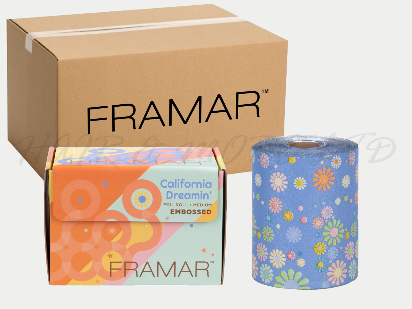 Framar California Dreamin' Embossed Roll 97.5m (320ft) (12pc CARTON) - LIMITED EDITION