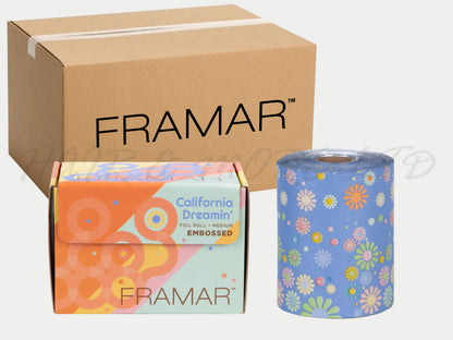 Framar California Dreamin' Embossed Roll 97.5m (320ft) (12pc CARTON) - LIMITED EDITION