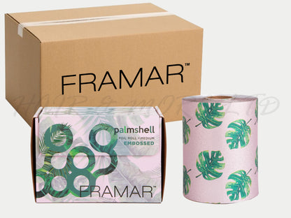Framar Palmshell Embossed Roll Foil 97.5m (320ft) (12pc CARTON) - LIMITED EDITION