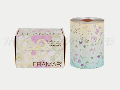 Framar Garden Party Embossed Roll Foil 97.5m (320ft) (12pc CARTON)