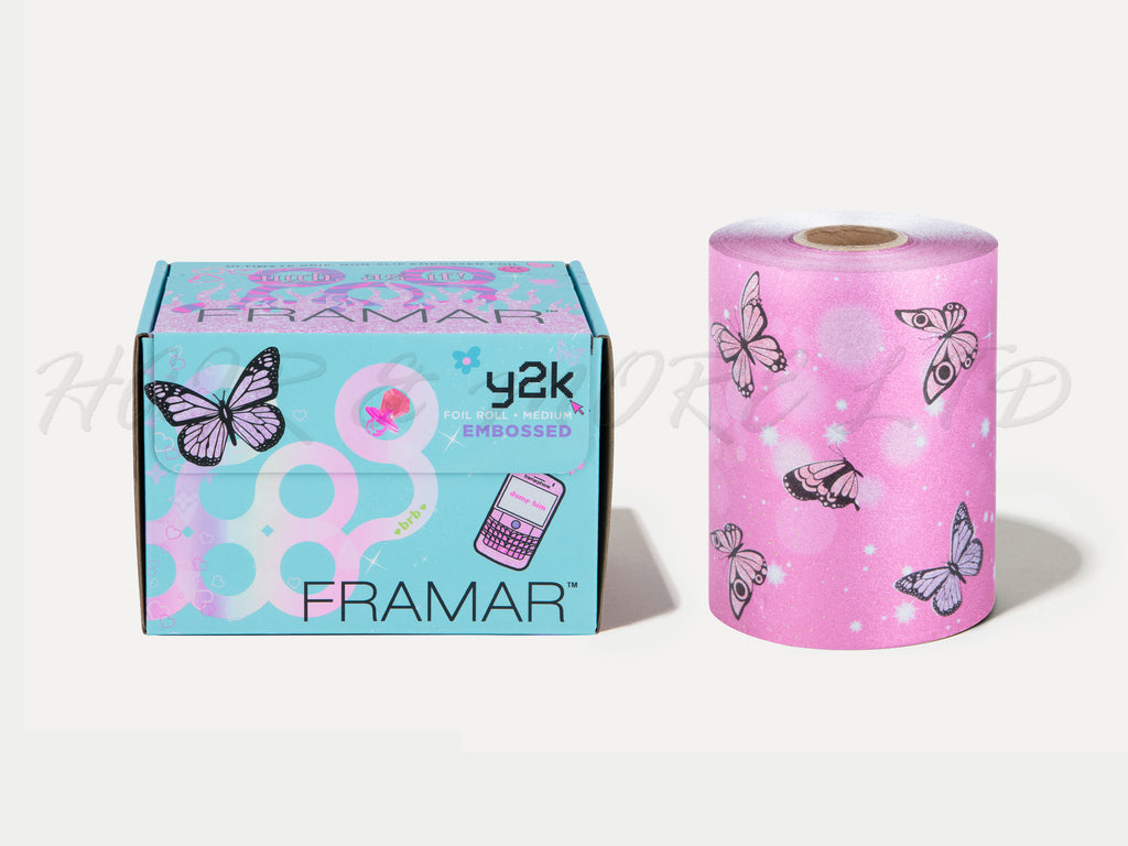 Framar Y2K Embossed Roll Foil 97.5m (320ft) - Limited Edition