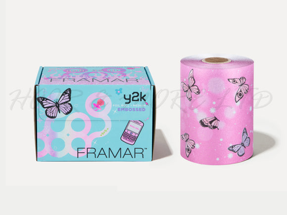 Framar Y2K Embossed Roll Foil 97.5m (320ft) - Limited Edition