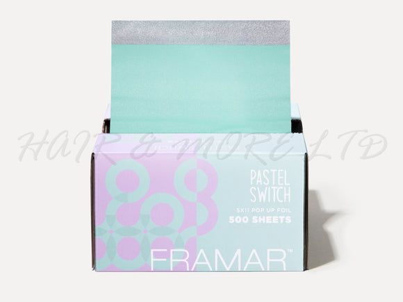Framar Pastel Switch Pop Up Foil (500ct) 127 x 280mm (5x11) - LIMITED EDITION