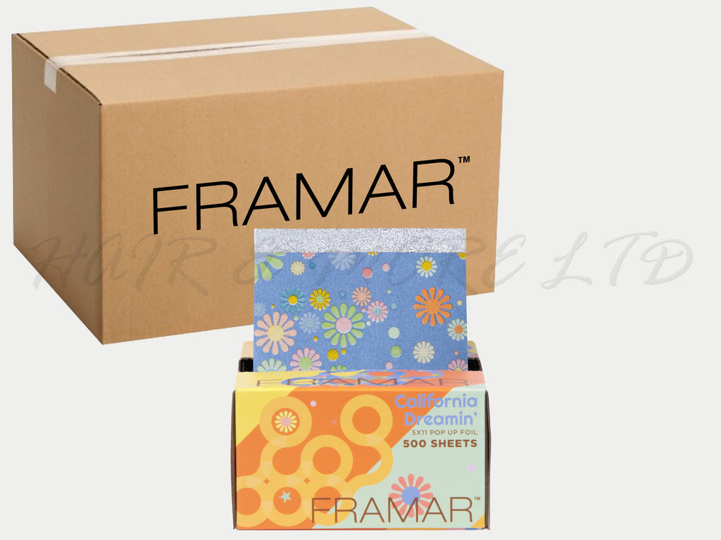 Framar California Dreamin' Pop Up Foil (500ct) 127 x 280mm (5x11)  (12pc CARTON) - LIMITED EDITION