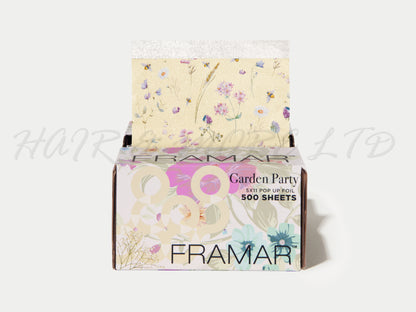 Framar Garden Party Pop Up Foil (500ct) 127 x 280mm (5x11) (12pc CARTON)