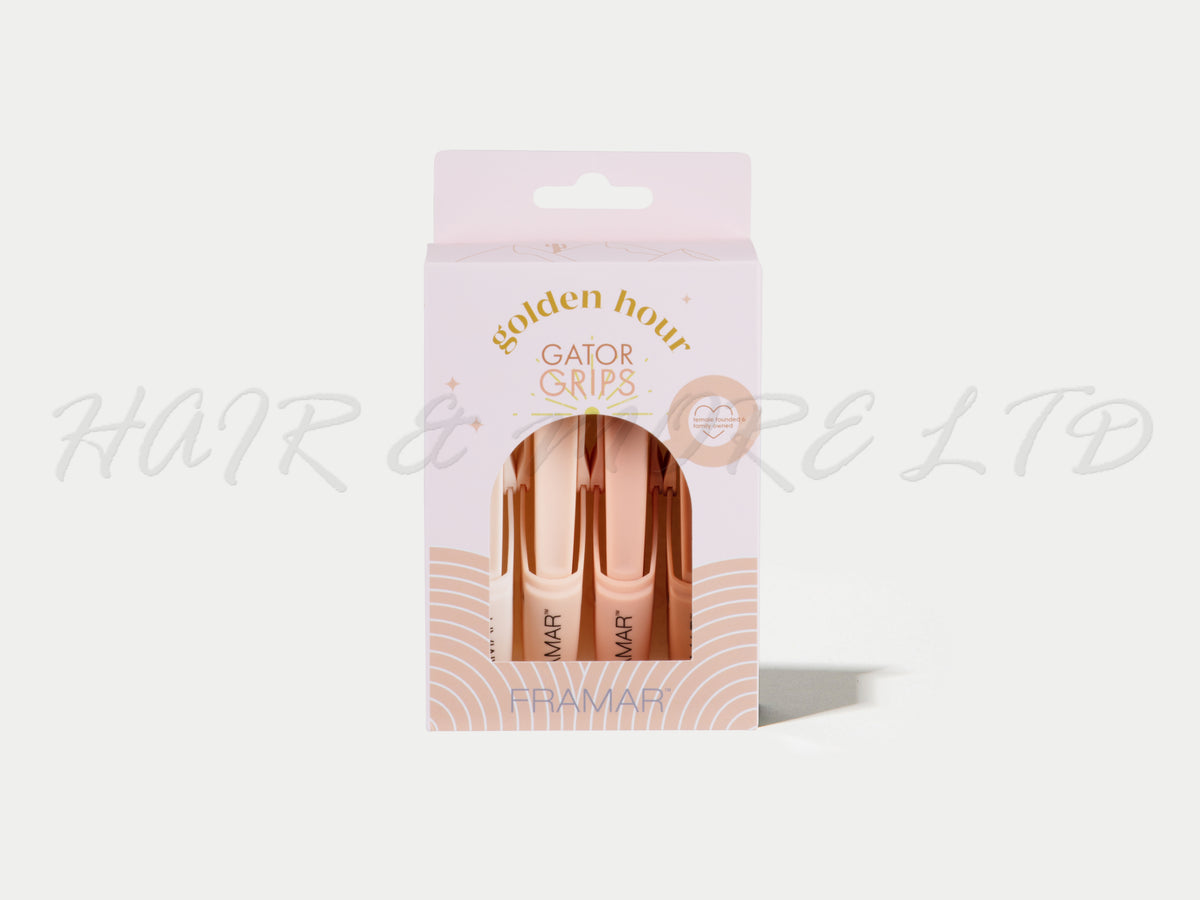 Framar Golden Hour Gator Grip Clips (4pc) - LIMITED EDITION