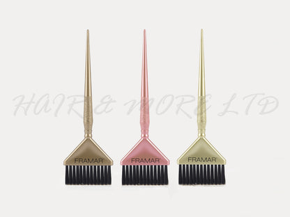 Framar Big Daddy Brush Set (Metallic Gold LIMITED EDITION) - 3 Pack