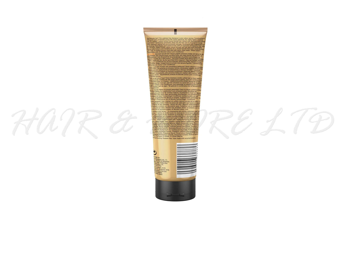 Fudge Professional All Blonde Colour Boost Shampoo 250ml